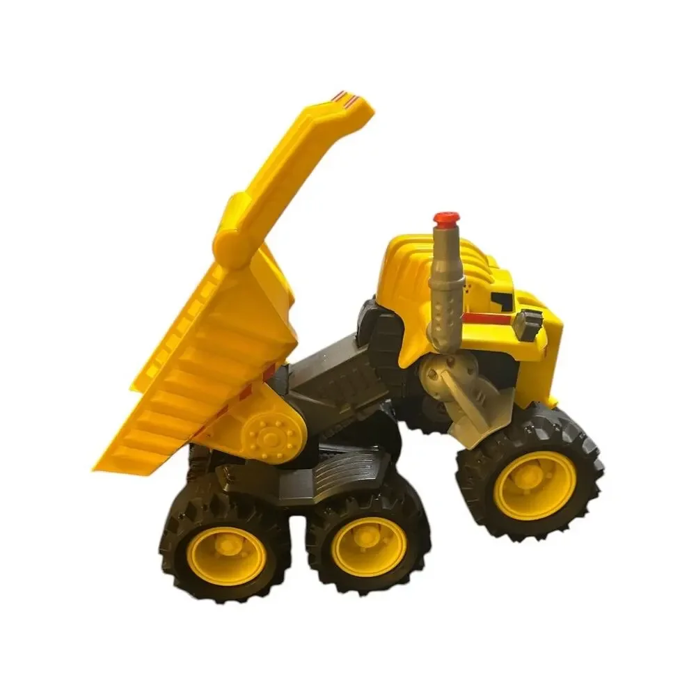 2008 Mattel Matchbox Rocky the Robot Yellow Dump Truck